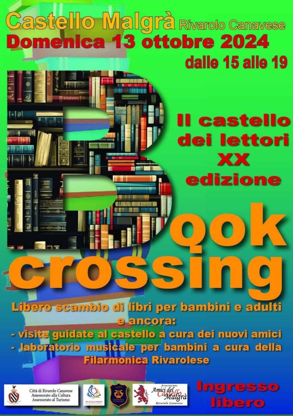 Book-crossing al Castello Malgrà