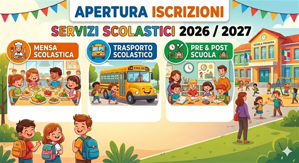 Iscrizioni ai servizi scolastici 2026/2027